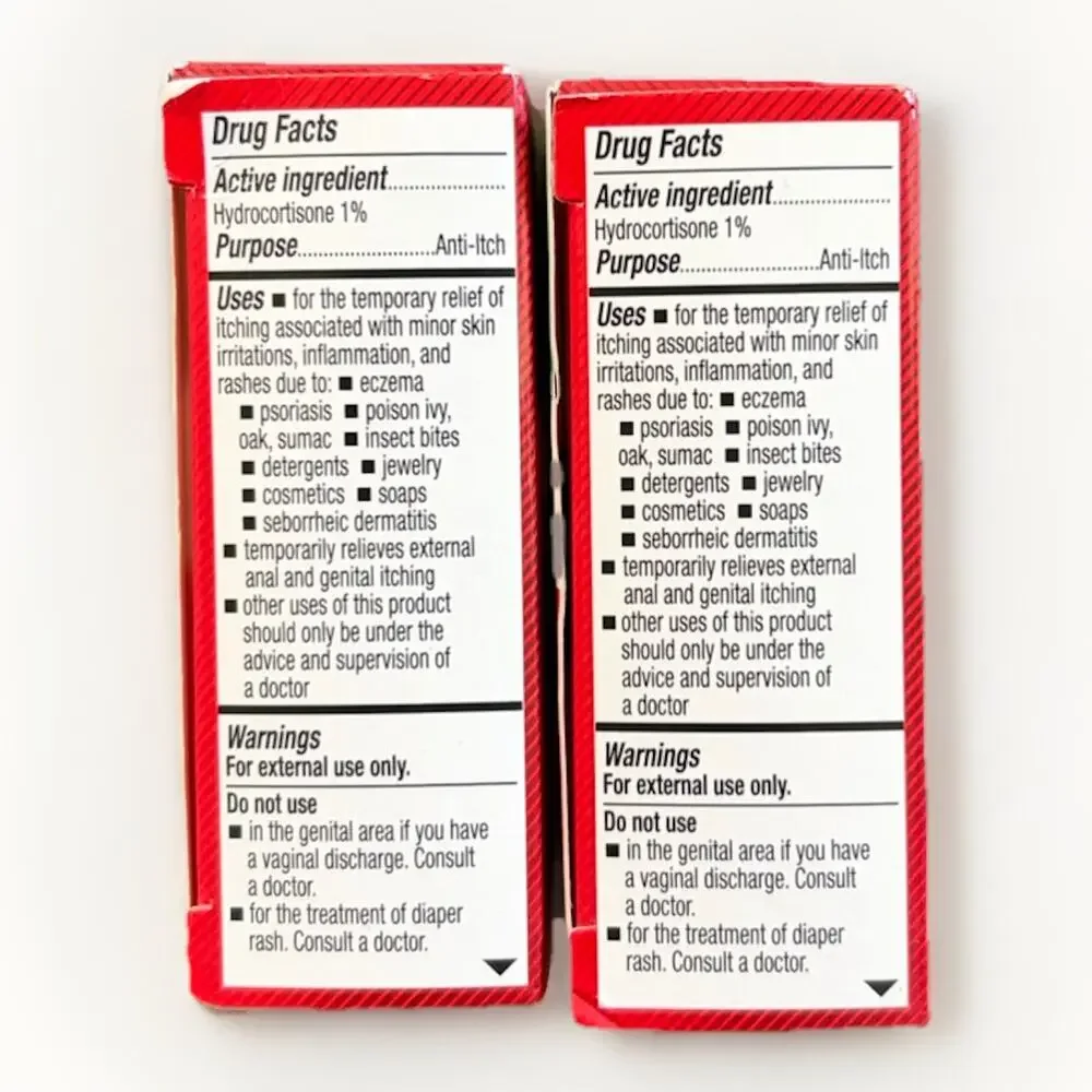 Cortizone 10 Max Strength Anti-Itch Cream 1oz Exp 12/2027 2 Pack Hydrocortisone